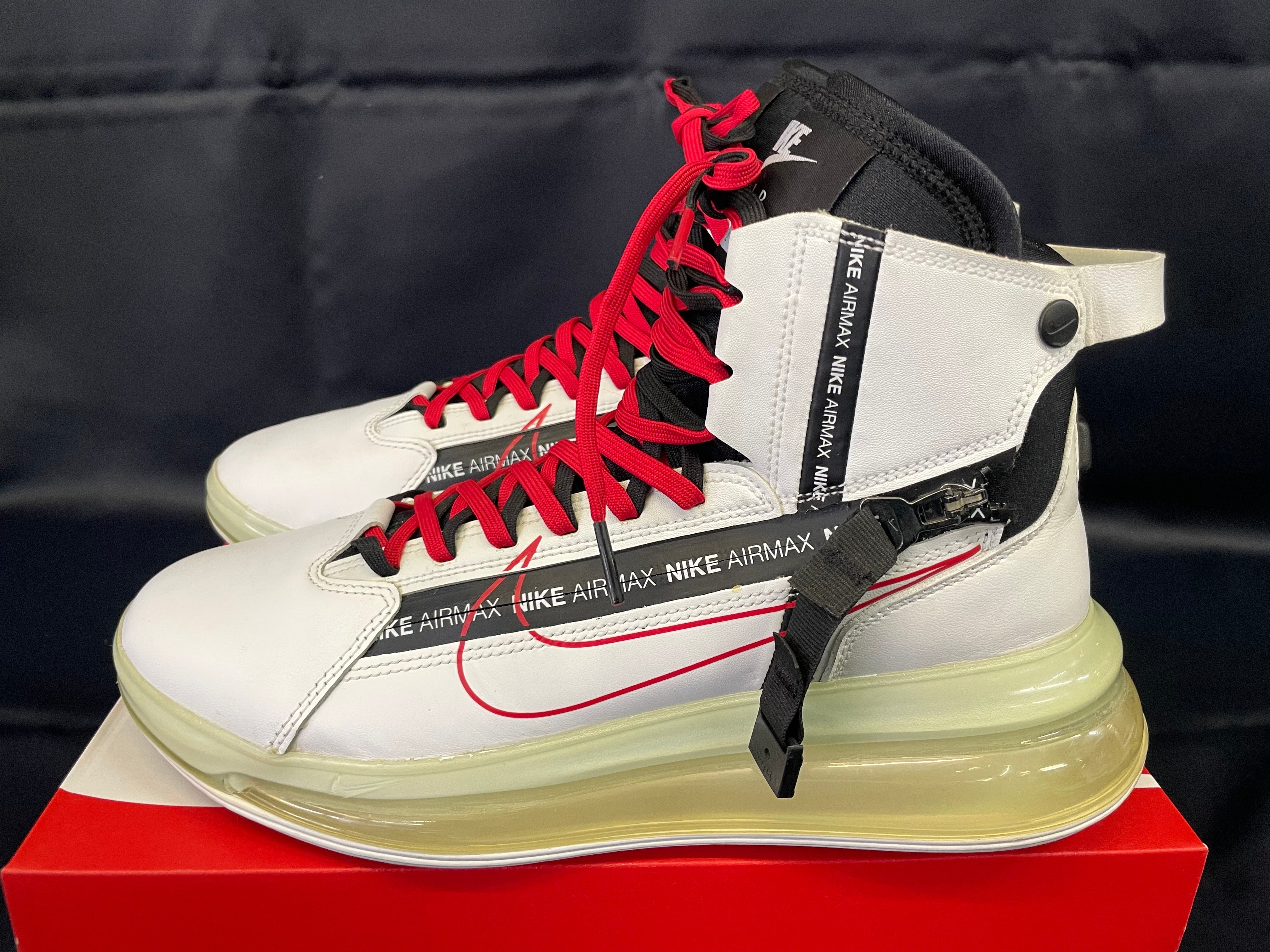 Nike Air Max 720 Saturn "White/Black/Red"