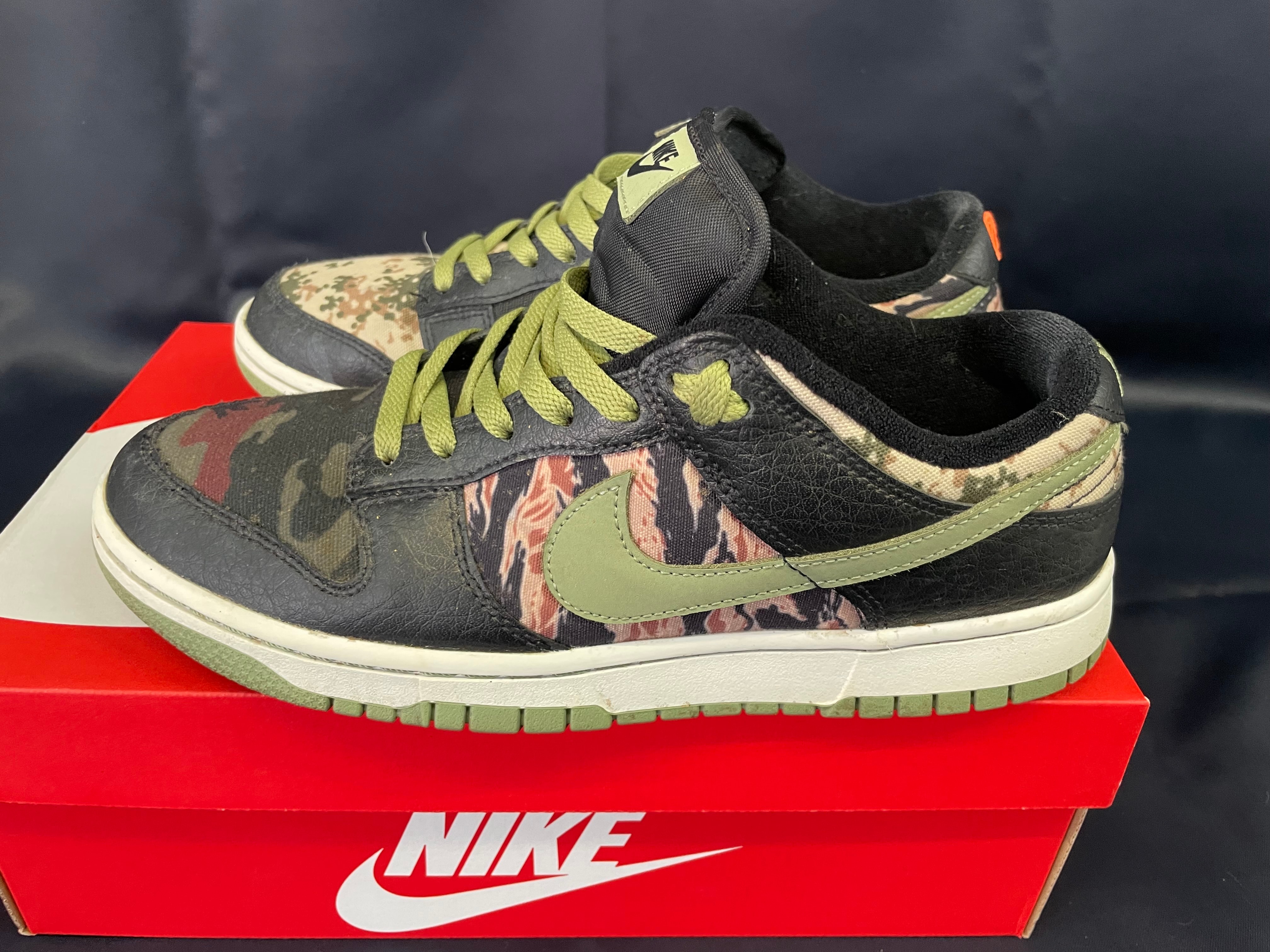 Nike Dunk Low SE "Black Multi Camo"