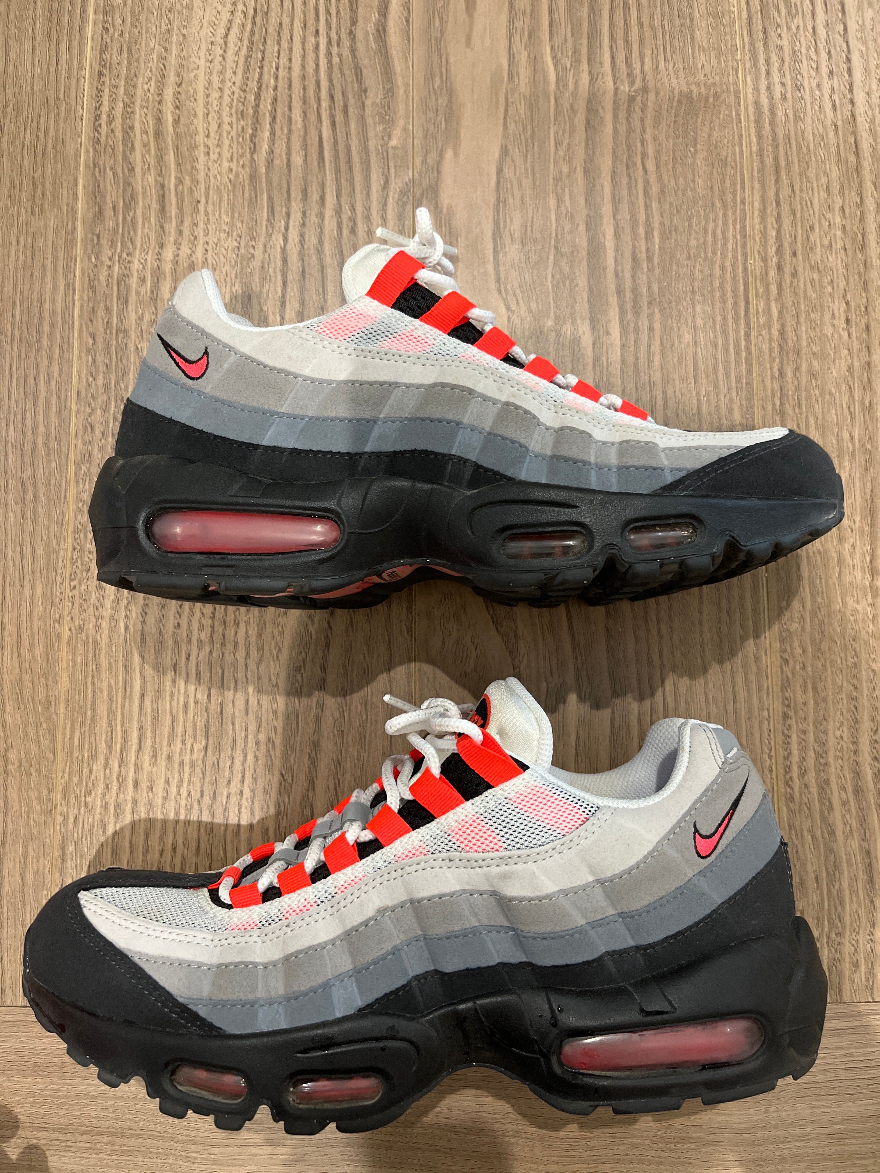 Nike Air Max 95 "White/Solar Red"