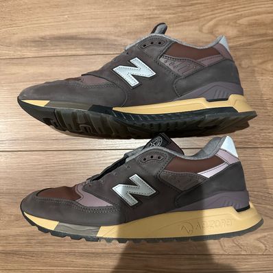 Stone Island × New Balance 998 "Raso Gommato"