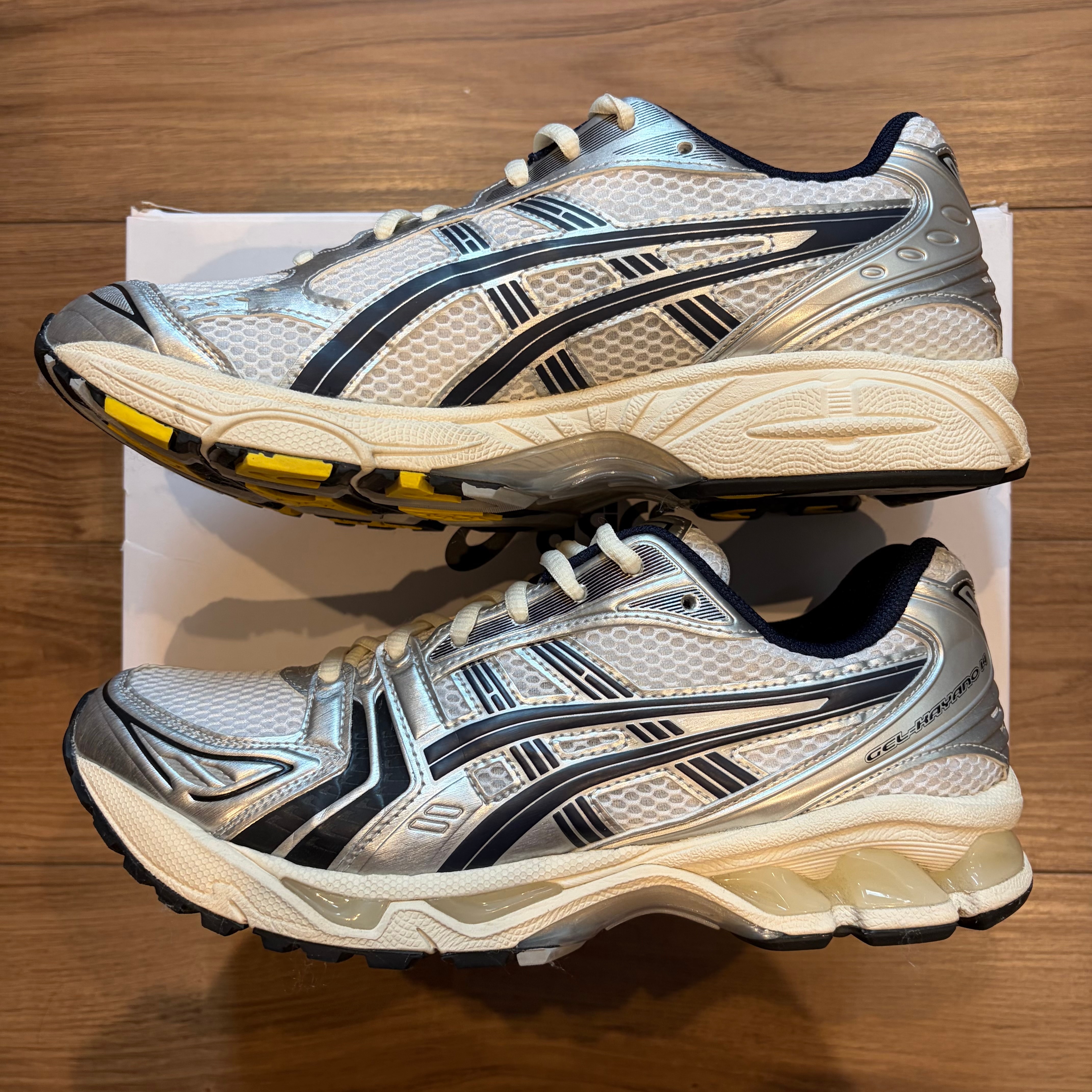 JJJJound × Asics Gel-Kayano 14 "White/Midnight"