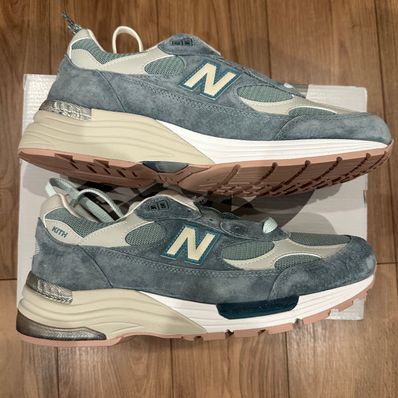 KITH × New Balance 992 "Aegean Blue/Shadow Gray"