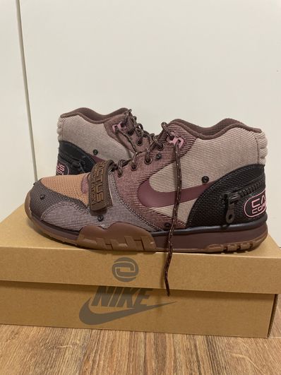 Travis Scott x Nike Air Trainer 1 SP "Archaeo Brown and Rust Pink"