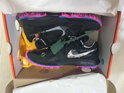 Off-White × Nike Women's Zoom Terra Kiger 5 "Black"