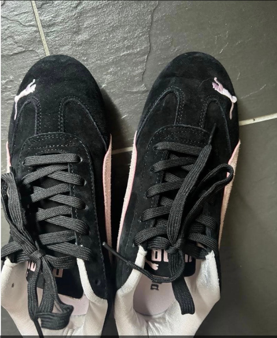 プーマ スピードキャット OG "プーマブラック/ピンク"