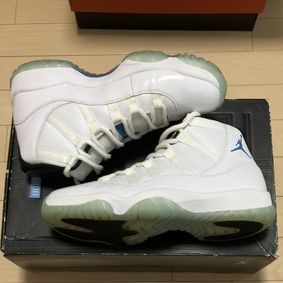 NIKE AIR JORDAN 11 RETRO "LEGEND BLUE" (2014)