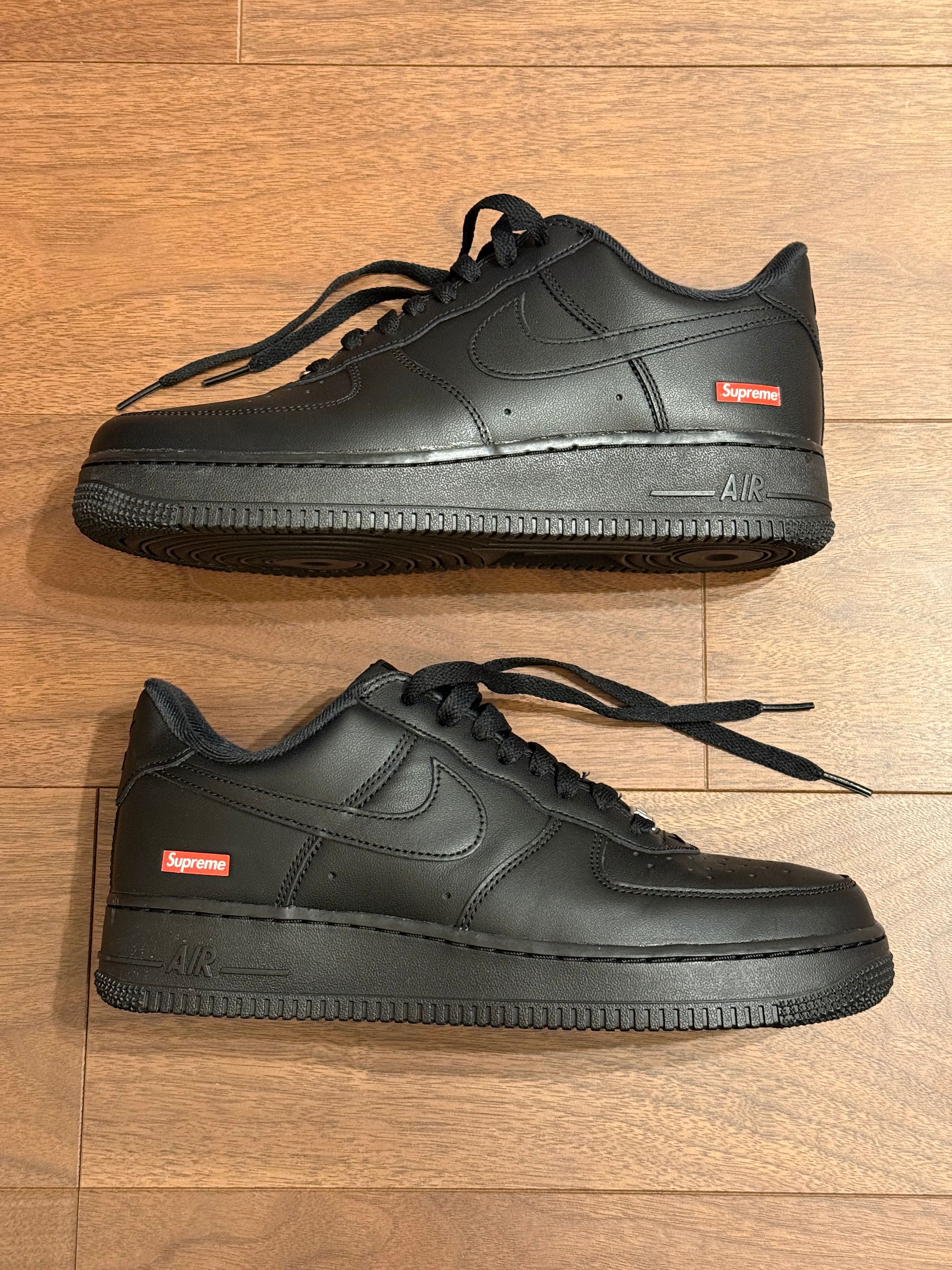 Supreme × Nike Air Force 1 Low "Black"