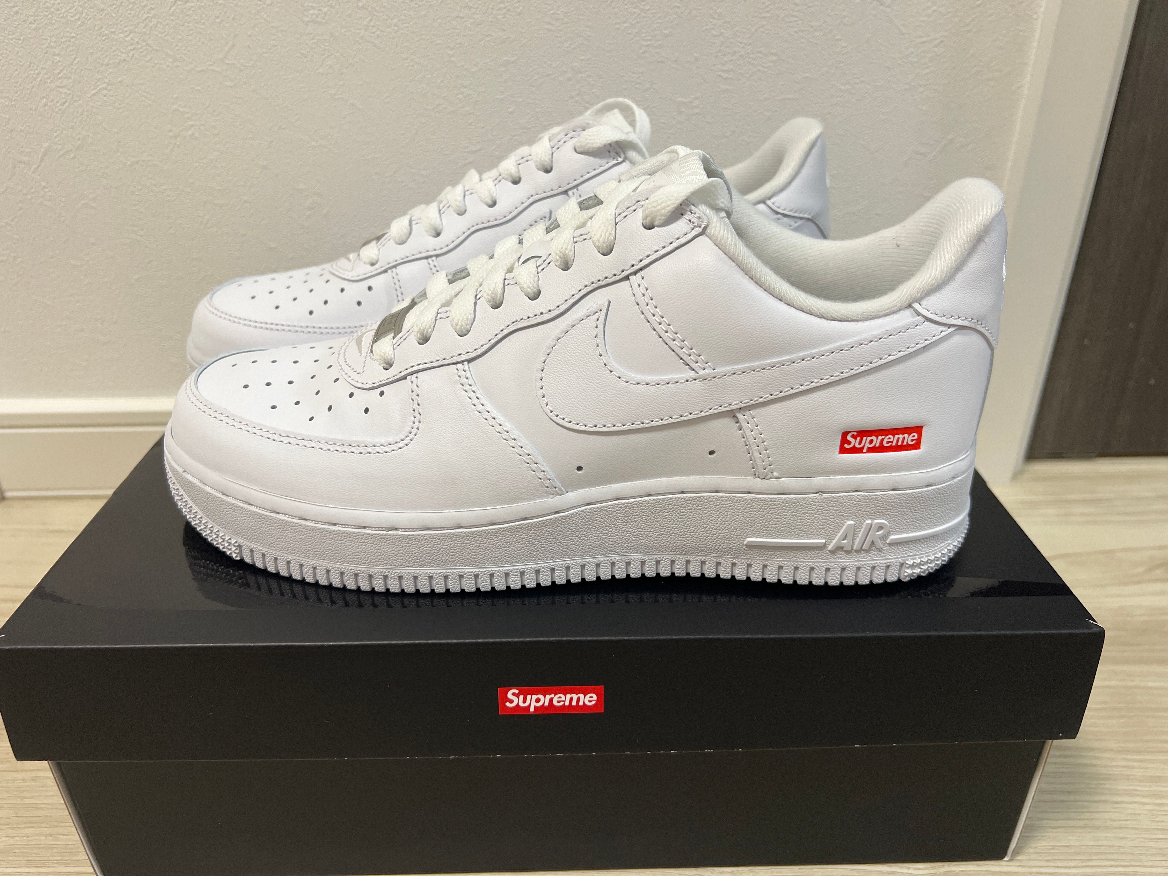 Supreme × Nike Air Force 1 Low "White"