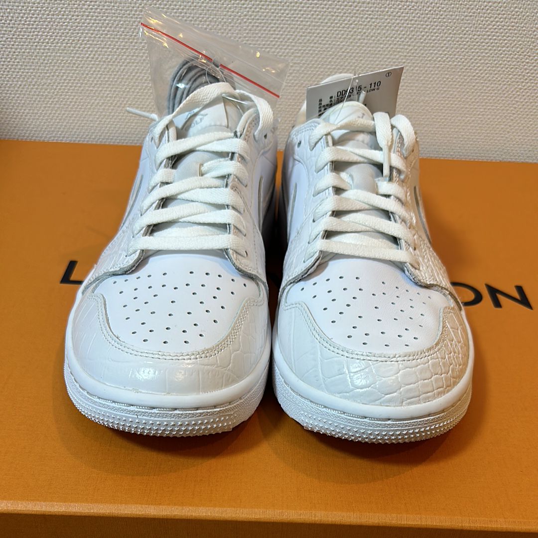 Nike Air Jordan 1 Low Golf "White Crocodile Skin"
