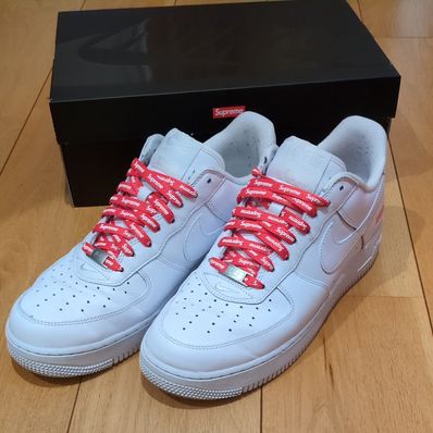 Supreme × Nike Air Force 1 Low "White"