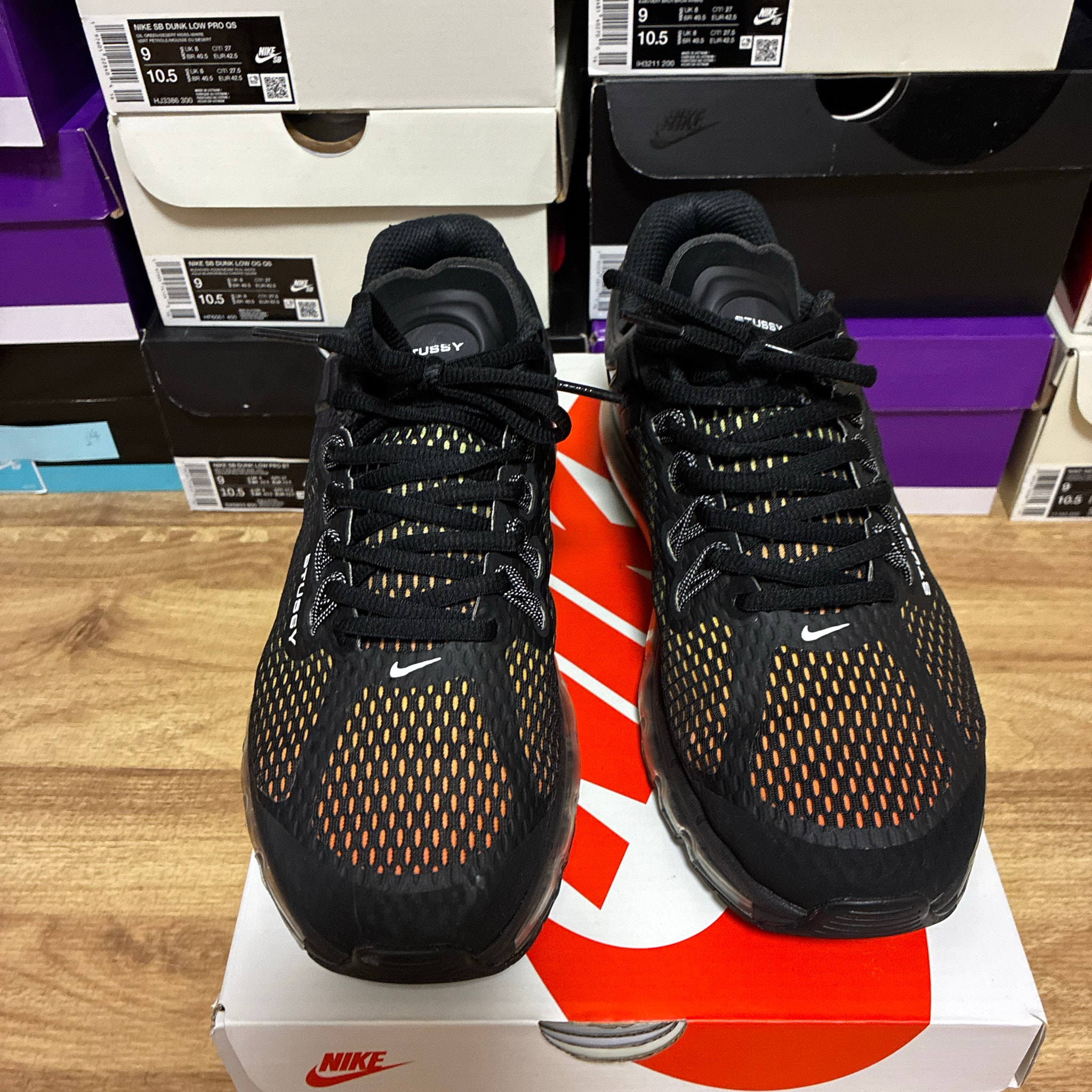 Stussy x Nike Air Max 2013 "Black"