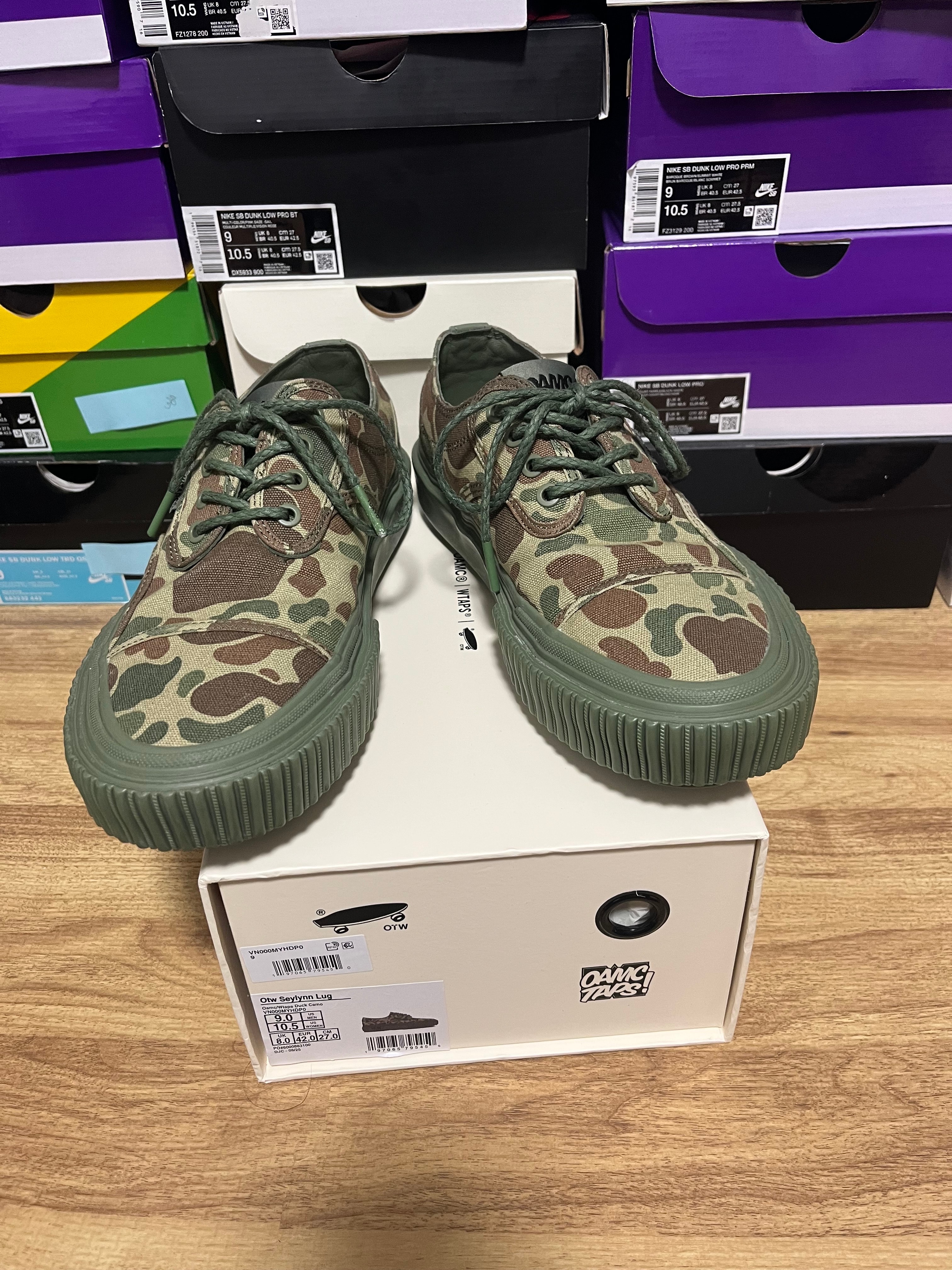 WTAPS × OAMC × OTW by Vans Seylynn Lug "Duck Camo"