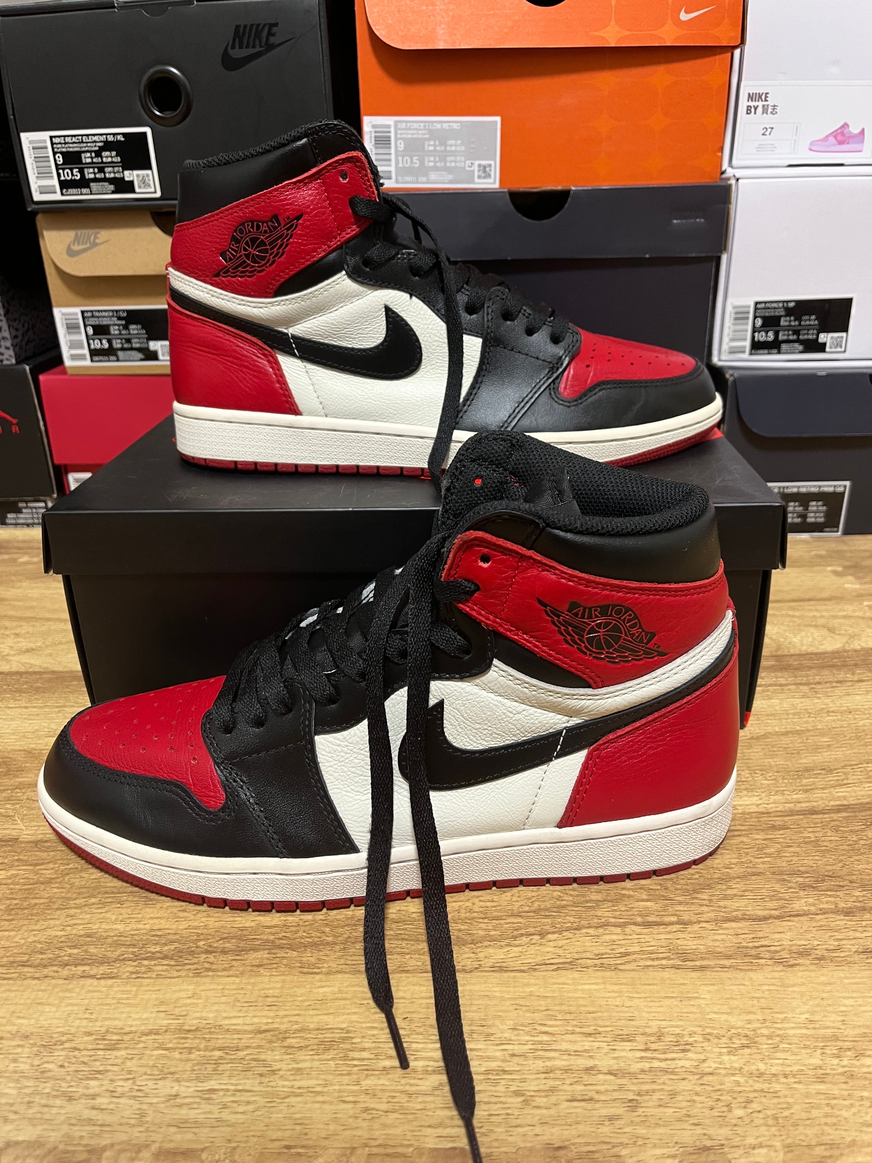 Nike Air Jordan 1 Retro High OG "Bred Toe"