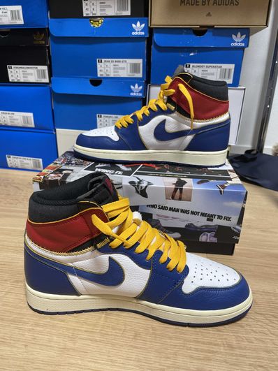Union × Nike Air Jordan 1 Retro High OG NRG "Storm Blue/Varsity Red"