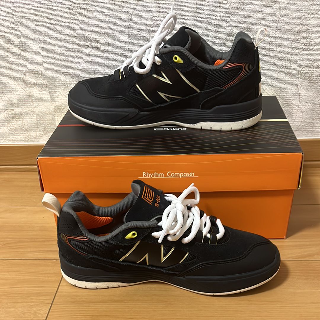 Roland × New Balance Numeric Tiago Lemos 808 "Black/White"