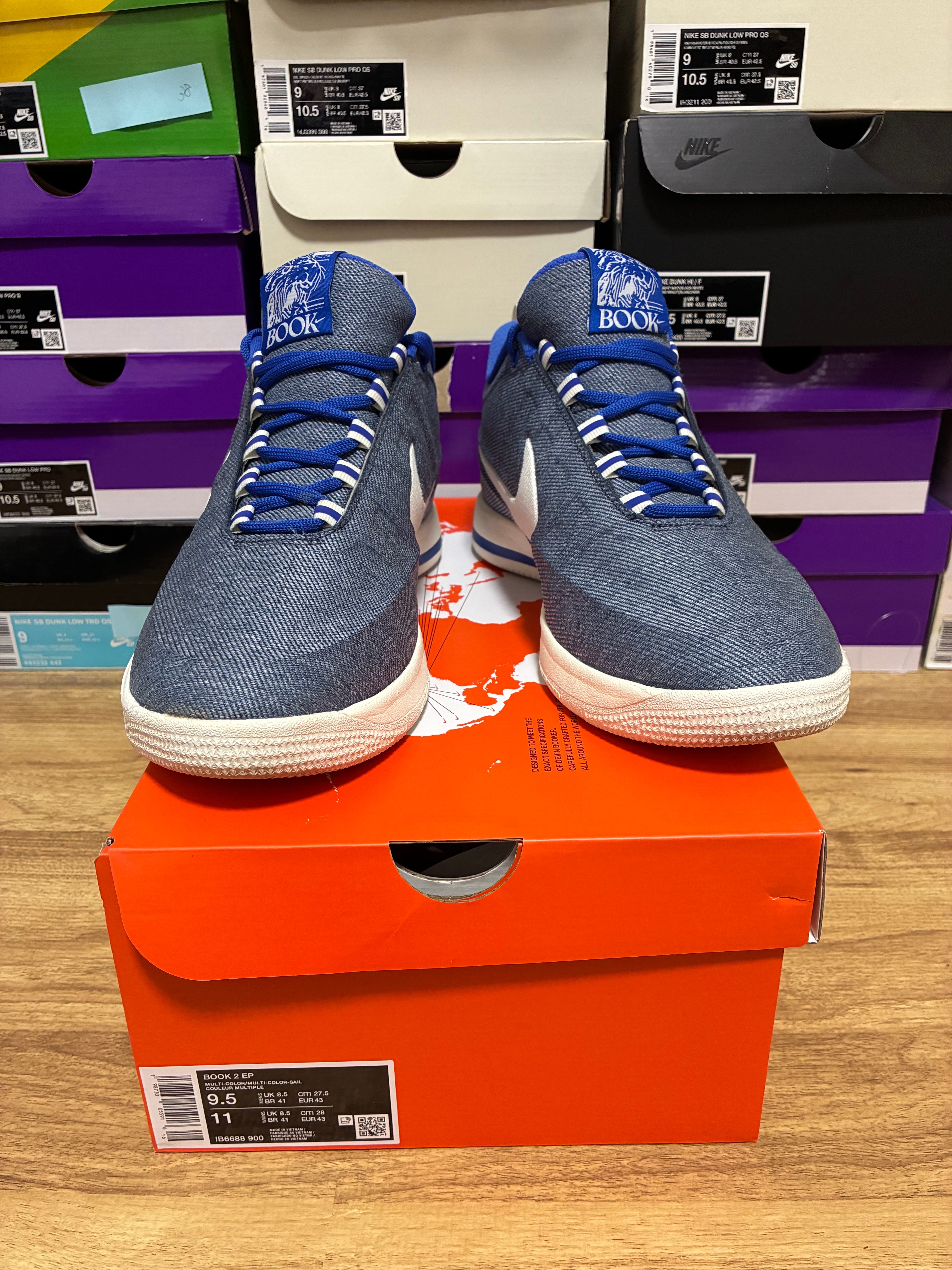 Nike Book 2 "Must Be The Denim" (IB6688-900/IB6687-900)