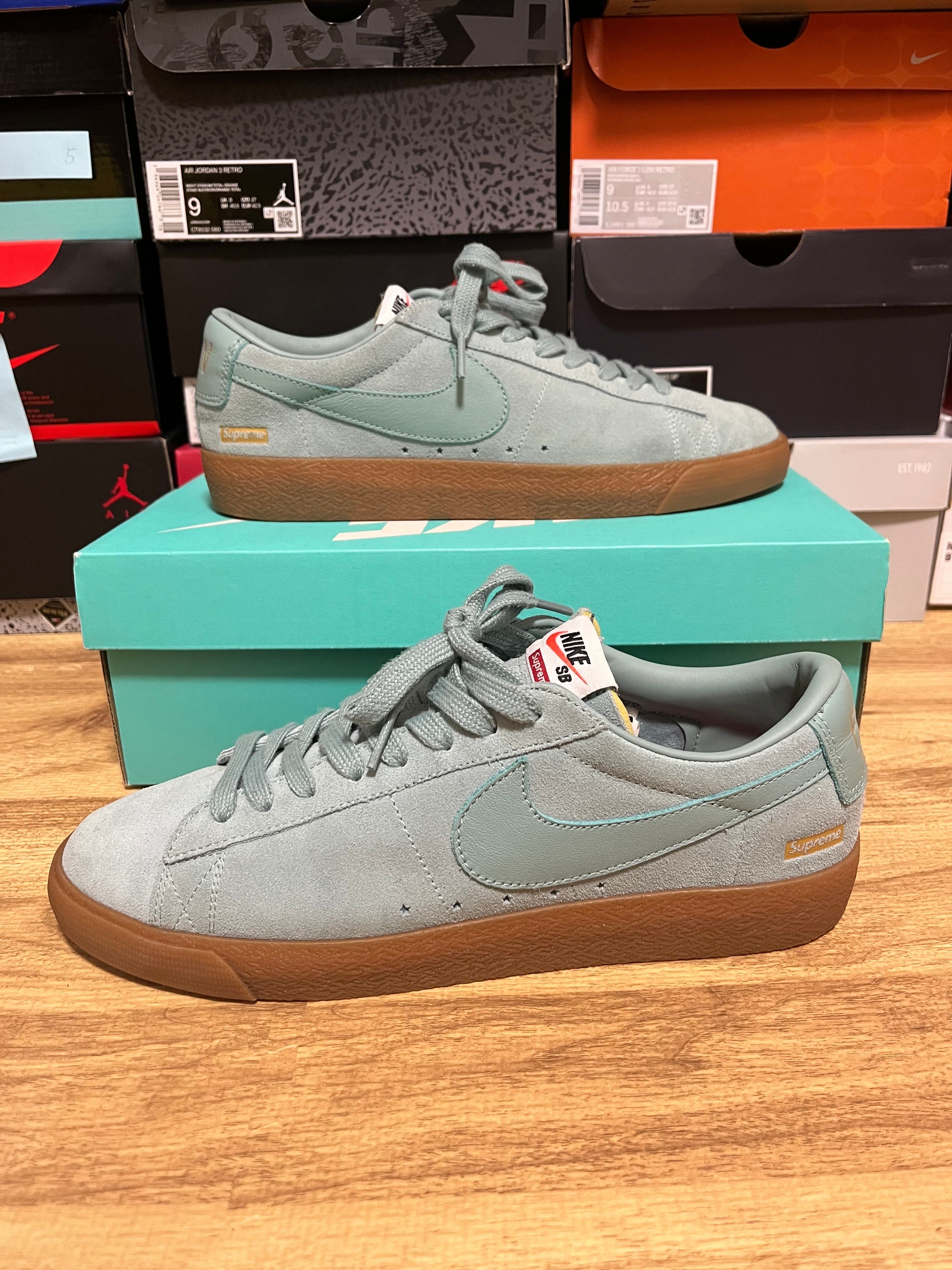 Supreme × Nike Blazer Low GT "Cannon/Cannon-Gum-Medium Brown"