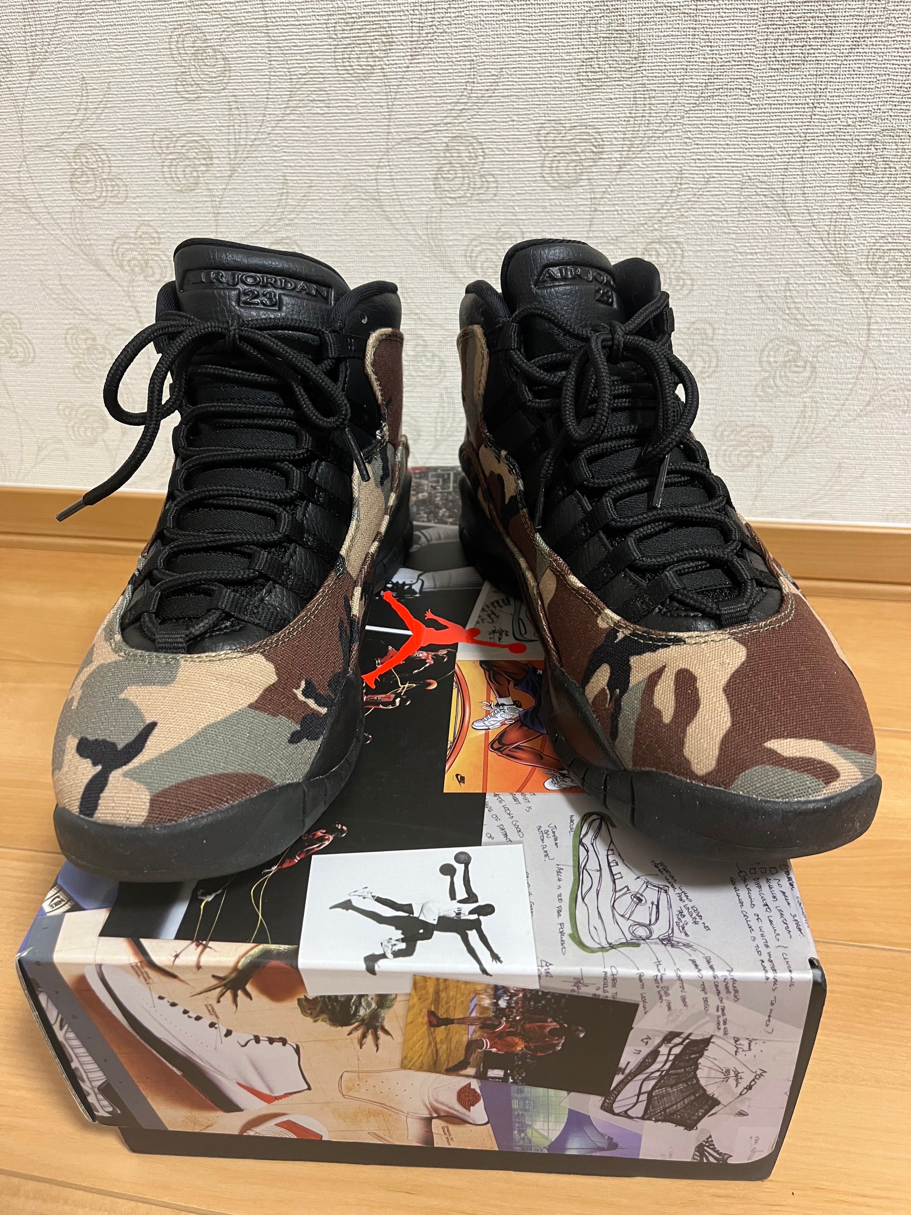 Nike Air Jordan 10 "Woodlamd Camo"