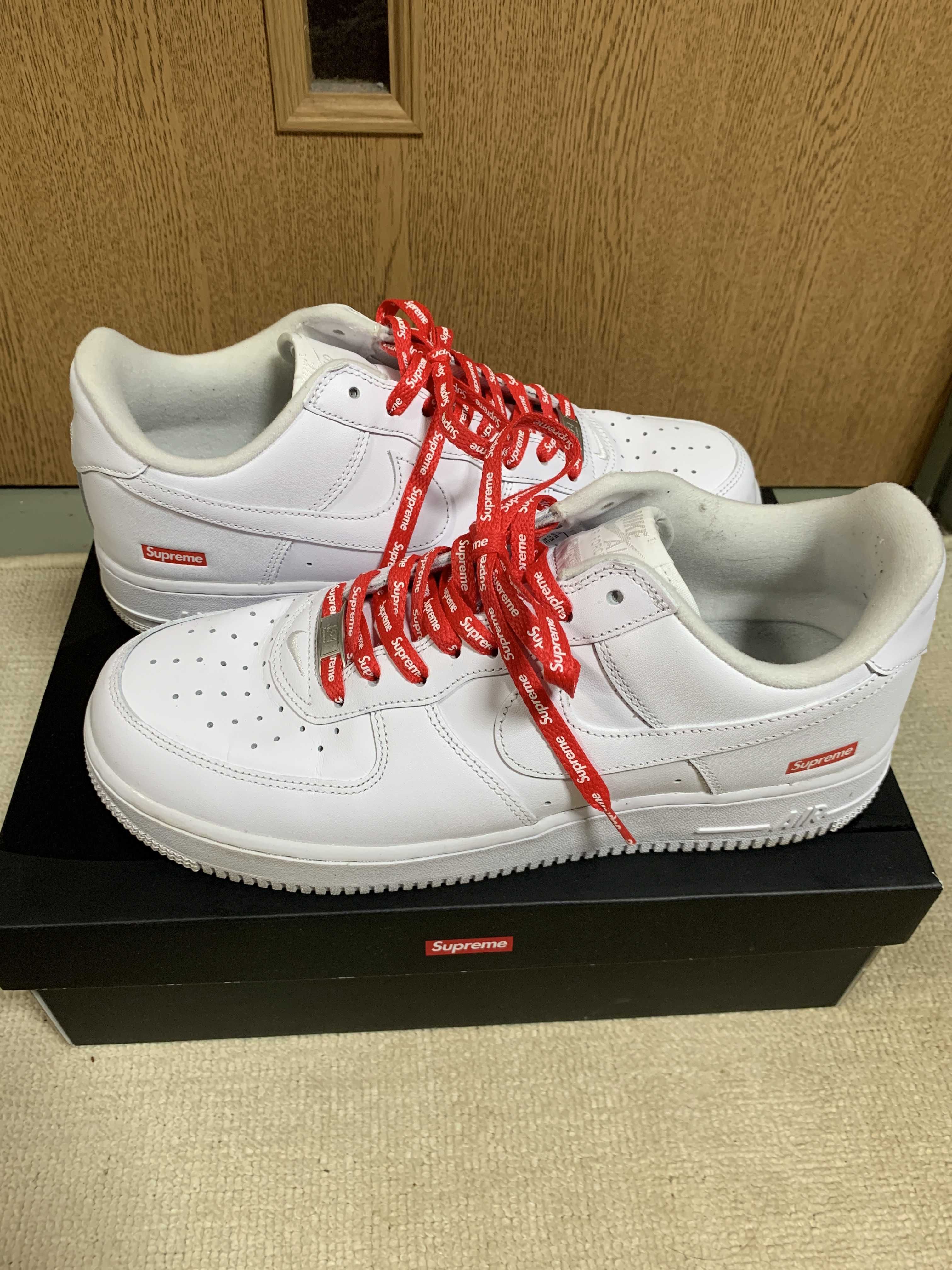 Supreme × Nike Air Force 1 Low "White"