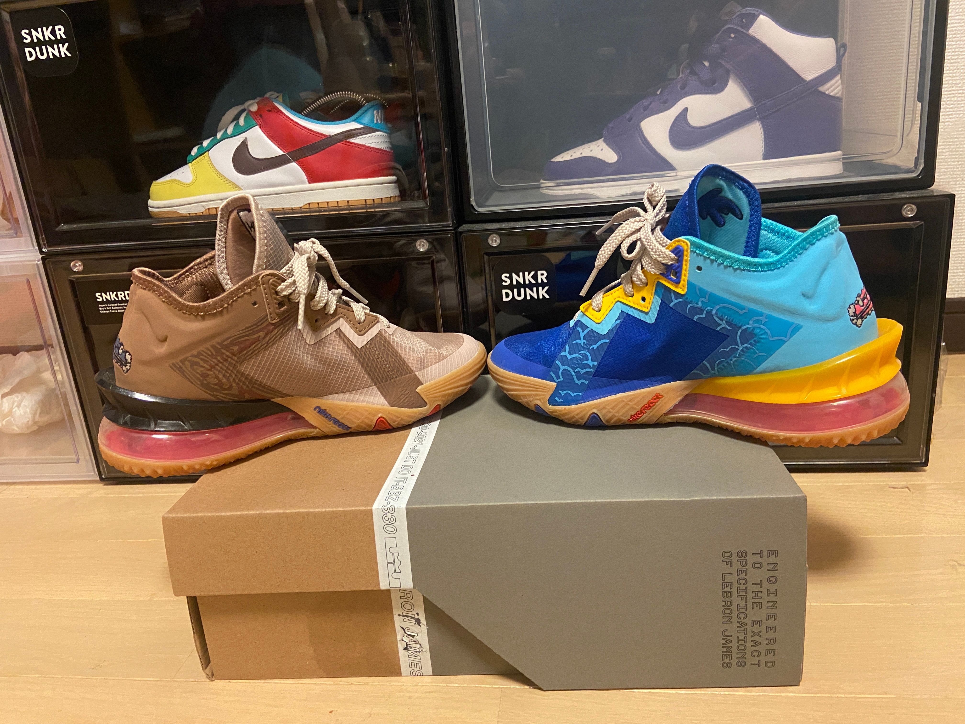 SPACE PLAYERS × NIKE LEBRON 18 LOW "WILE E. × ROADRUNNER"