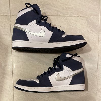 Nike Air Jordan 1 High OG CO.JP "White/Midnight Navy" (2020)(ブリーフケースなし)