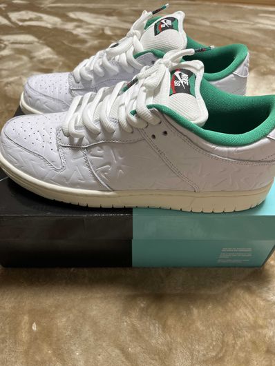 BEN-G × Nike SB Dunk Low "White/Green"