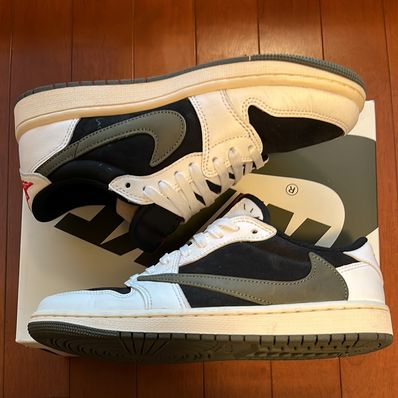 Travis Scott × Nike Women's Air Jordan 1 Low OG "Medium Olive"