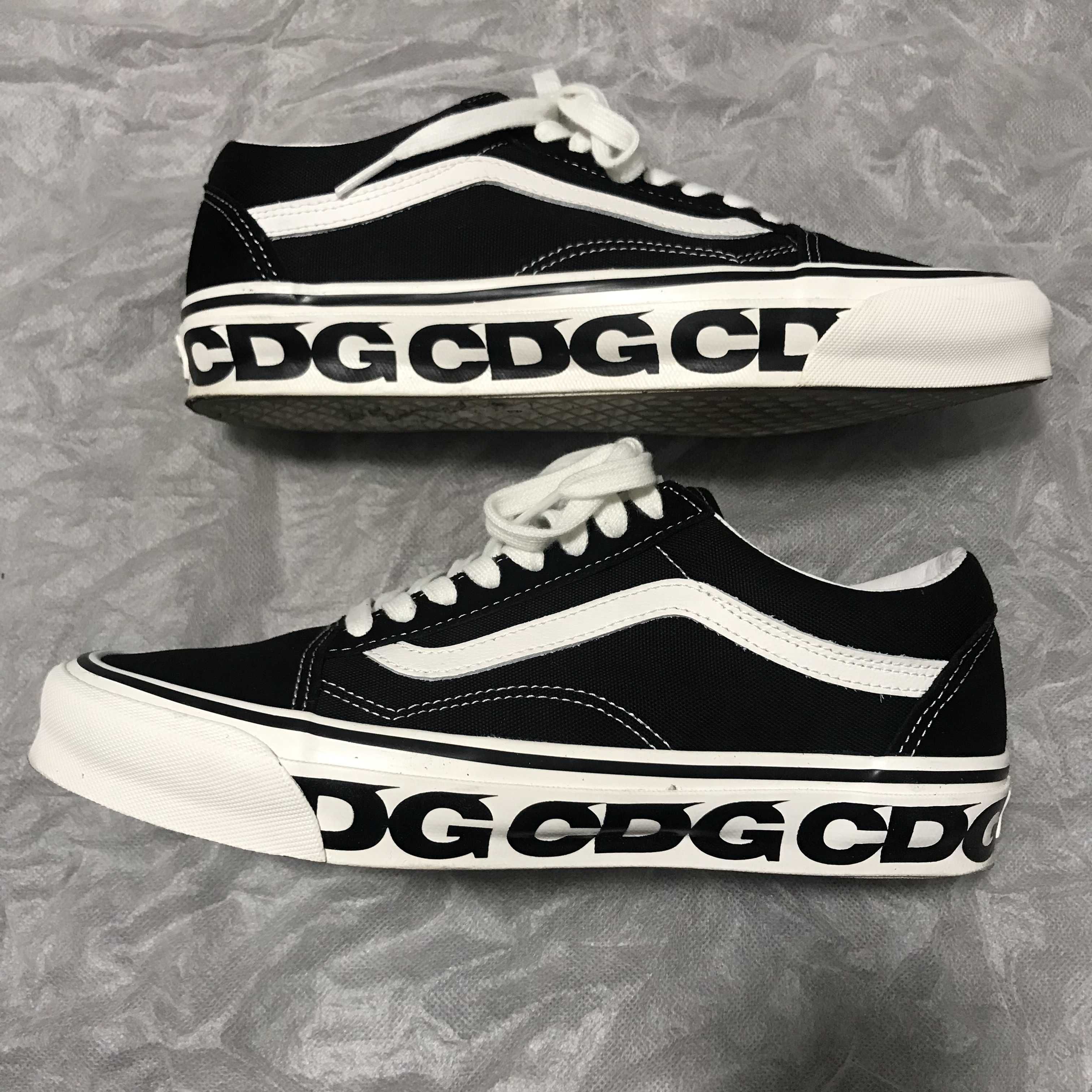COMME des GARCONS CDG × Vans Old Skool LX "Black/White"