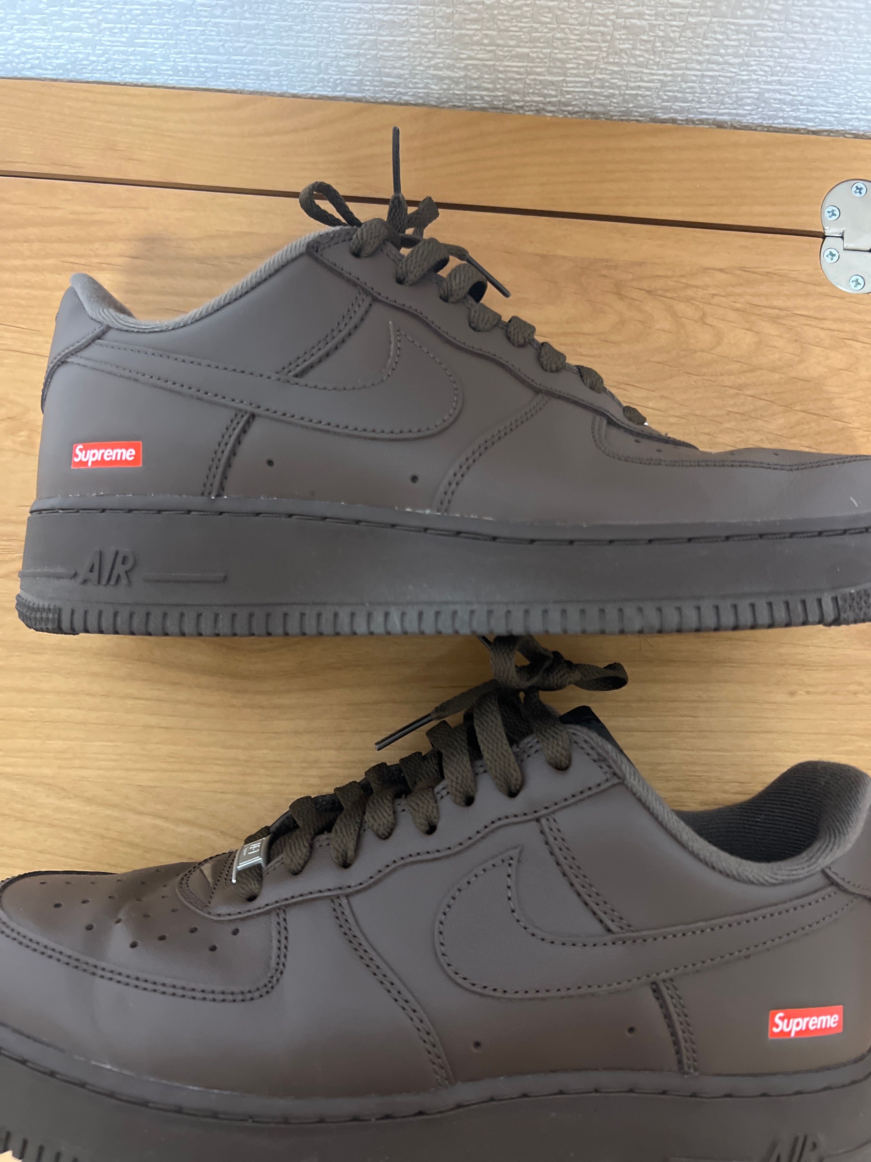 Supreme × Nike Air Force 1 Low "Baroque Brown"