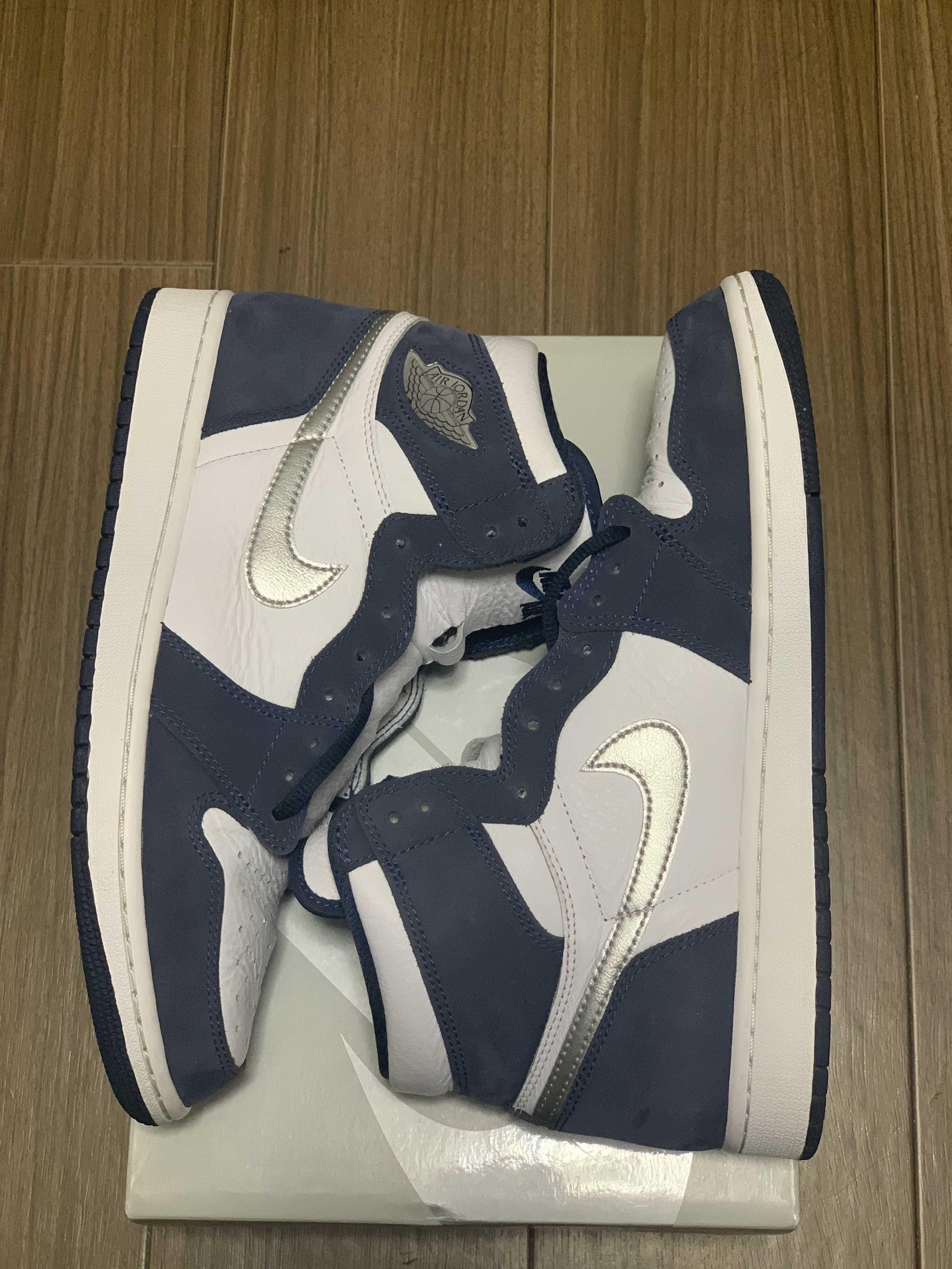 Nike Air Jordan 1 High OG CO.JP "White/Midnight Navy" (2020)(ブリーフケースなし)
