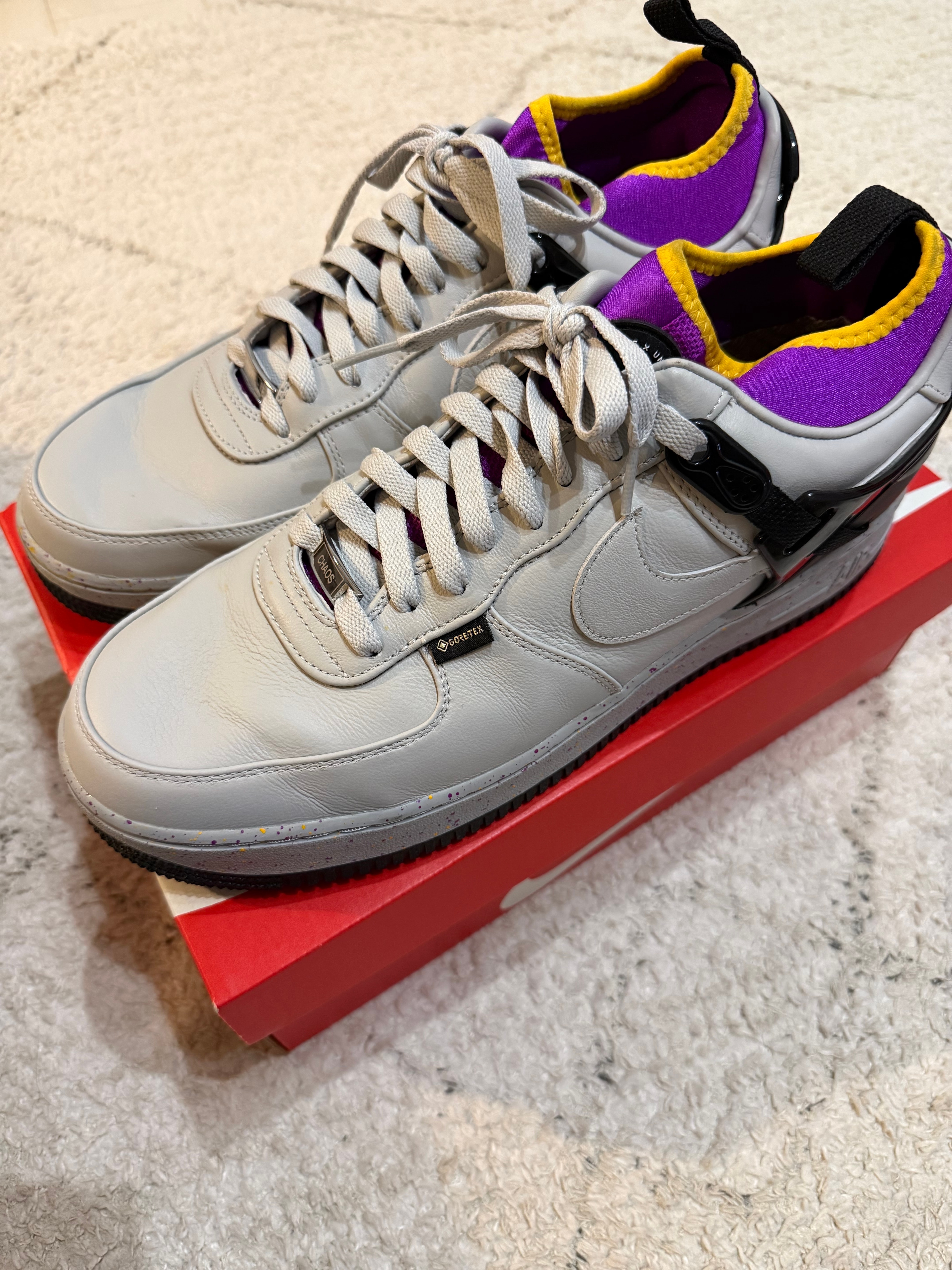 アンダーカバー × ナイキ エアフォース1 ロー "グレーフォグ"