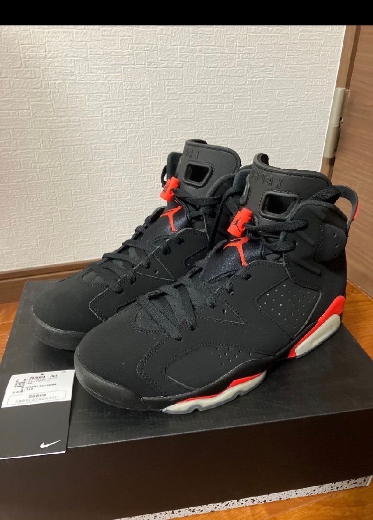 Nike Air Jordan 6 Retro OG "Black/Infrared"