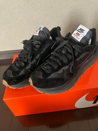 sacai × Nike VaporWaffle "Black Gum"