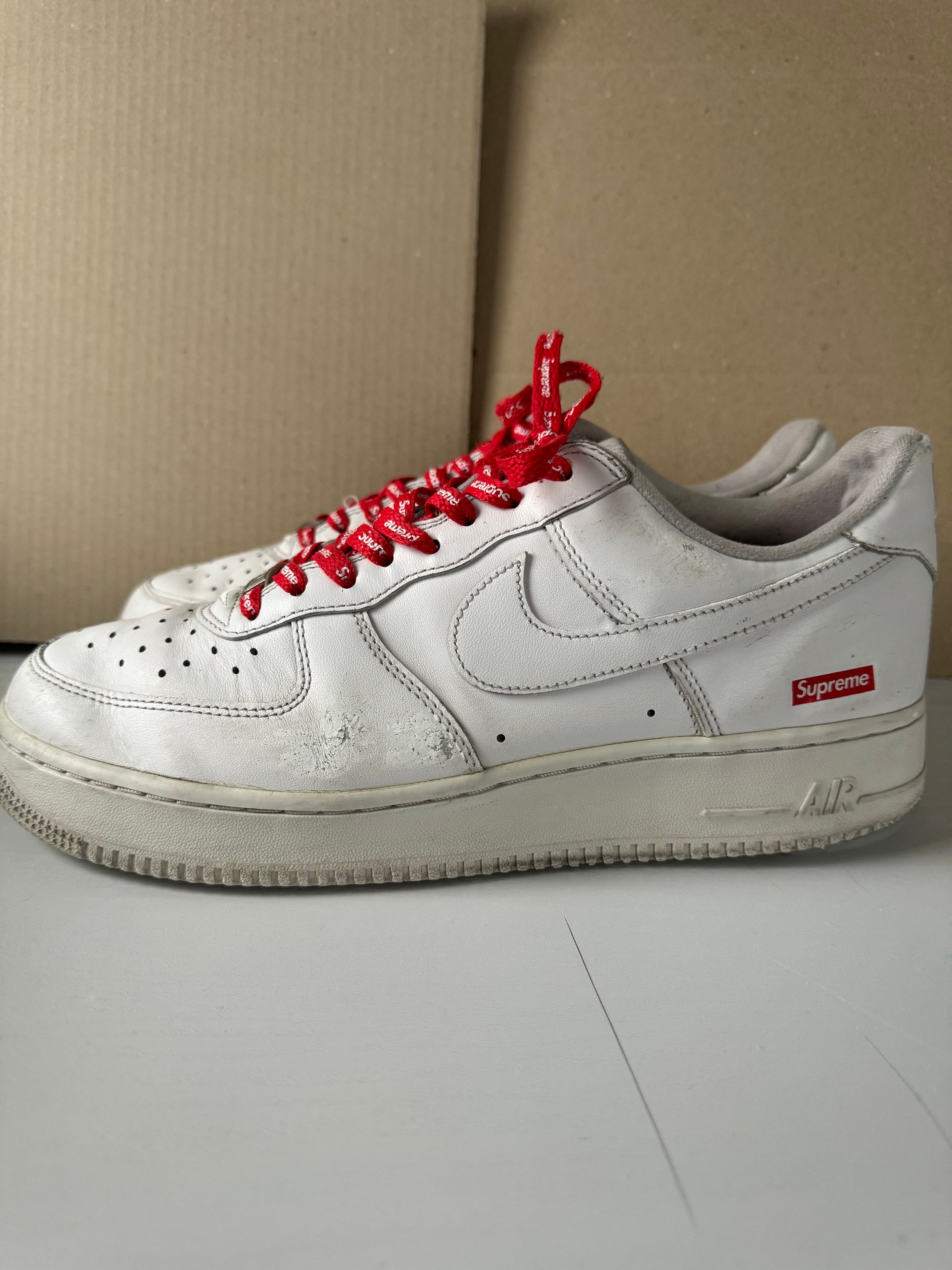 Supreme × Nike Air Force 1 Low "White"