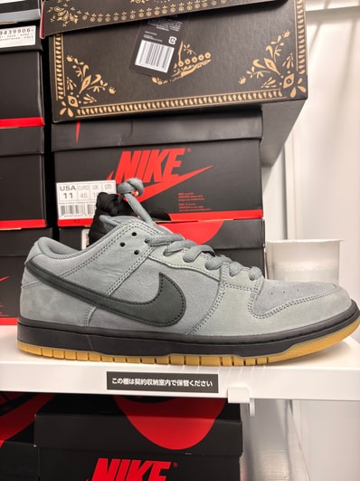 Nike SB Dunk Low ISO "Cool Grey/Black"
