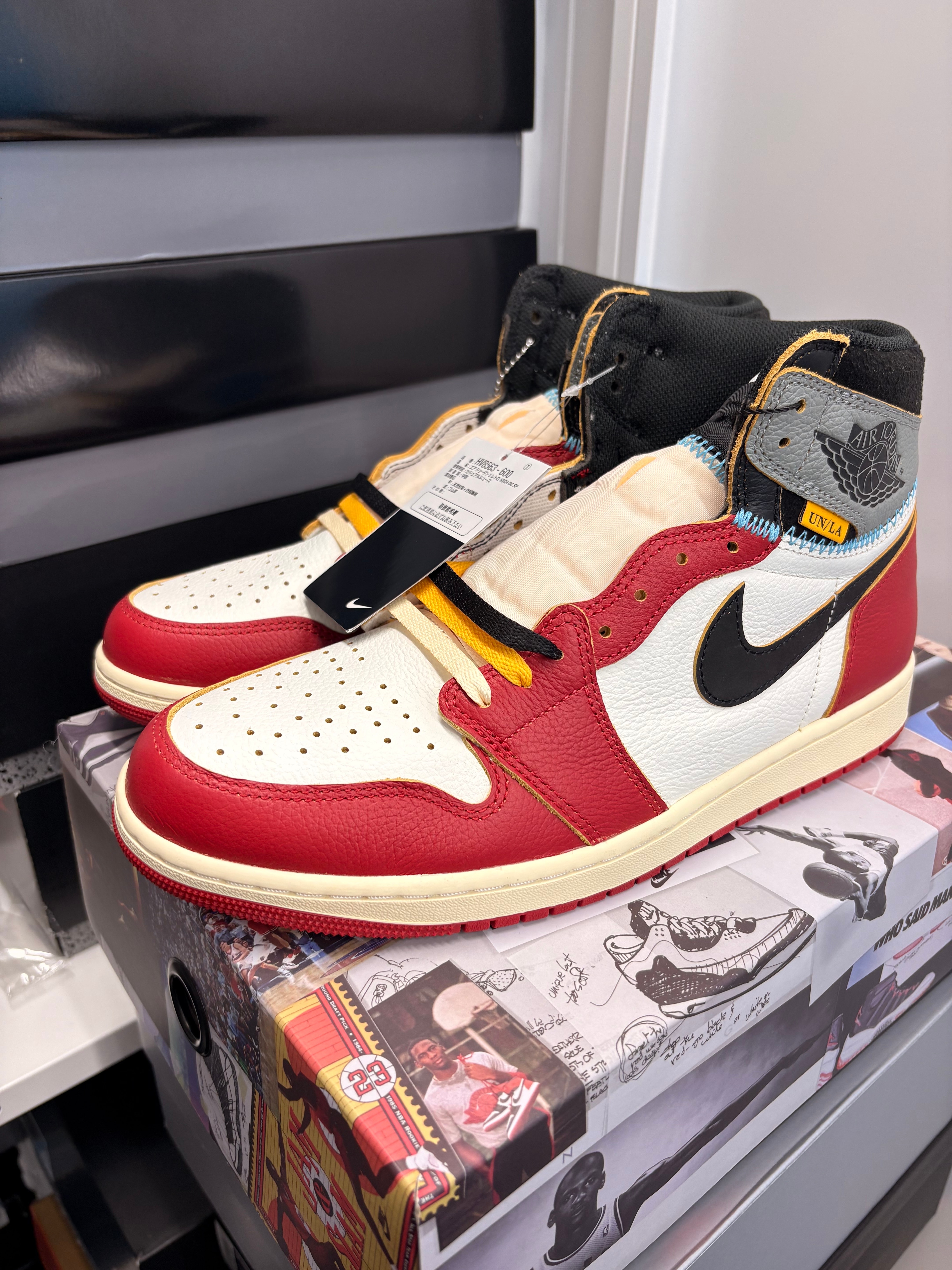 UNION × Nike Air Jordan 1 Retro High OG "Chicago/Shadow"