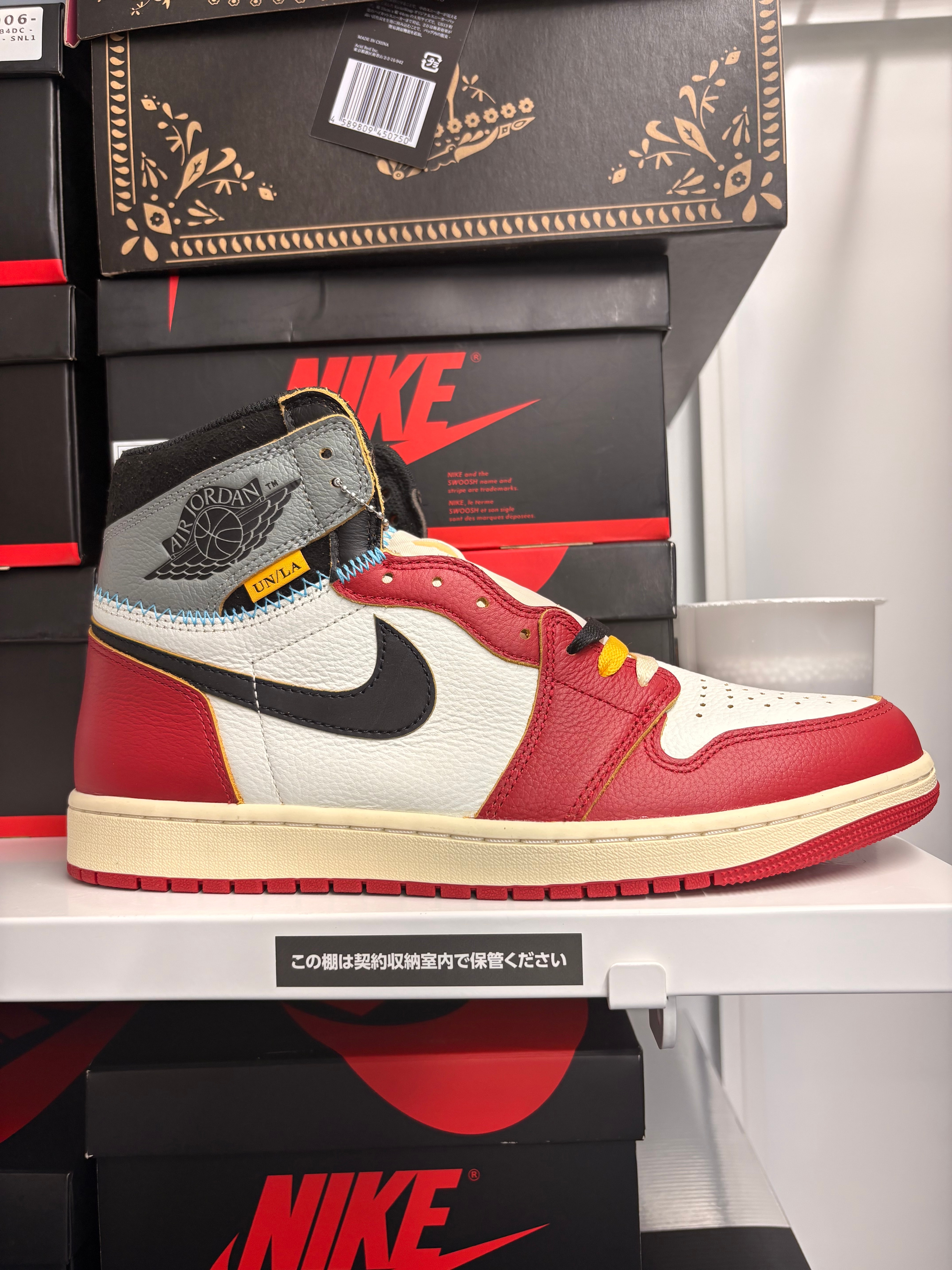 UNION × Nike Air Jordan 1 Retro High OG "Chicago/Shadow"