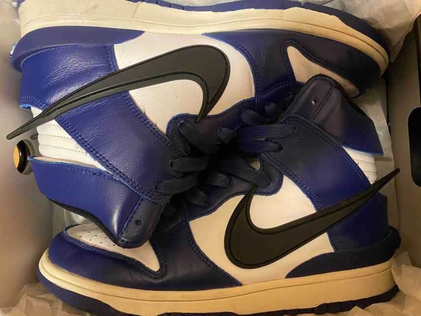 AMBUSH × NIKE DUNK HIGH "DEEP ROYAL"