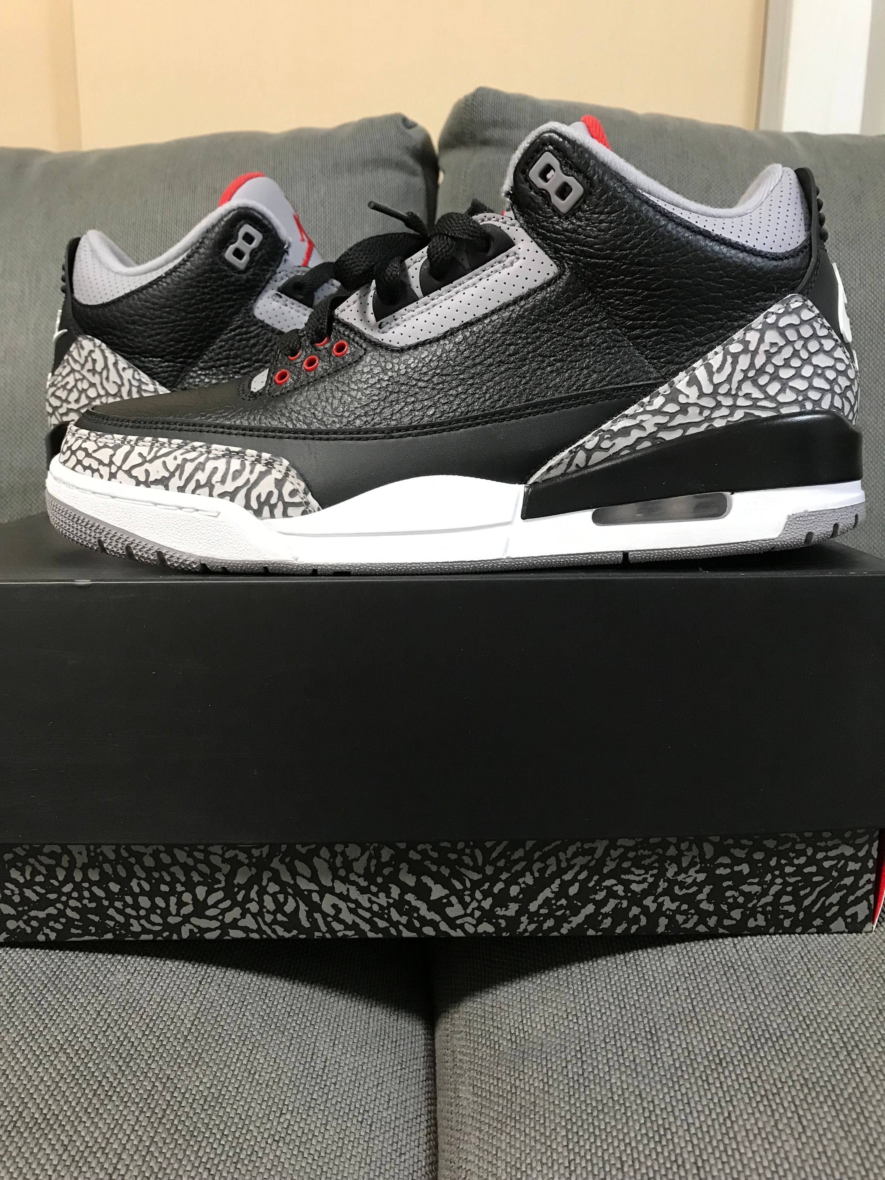 Nike Air Jordan 3 Retro OG "Black Cement" (2018)