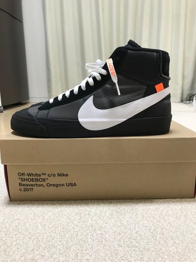 Off-White × Nike Blazer Studio Mid "Grim Reaper"