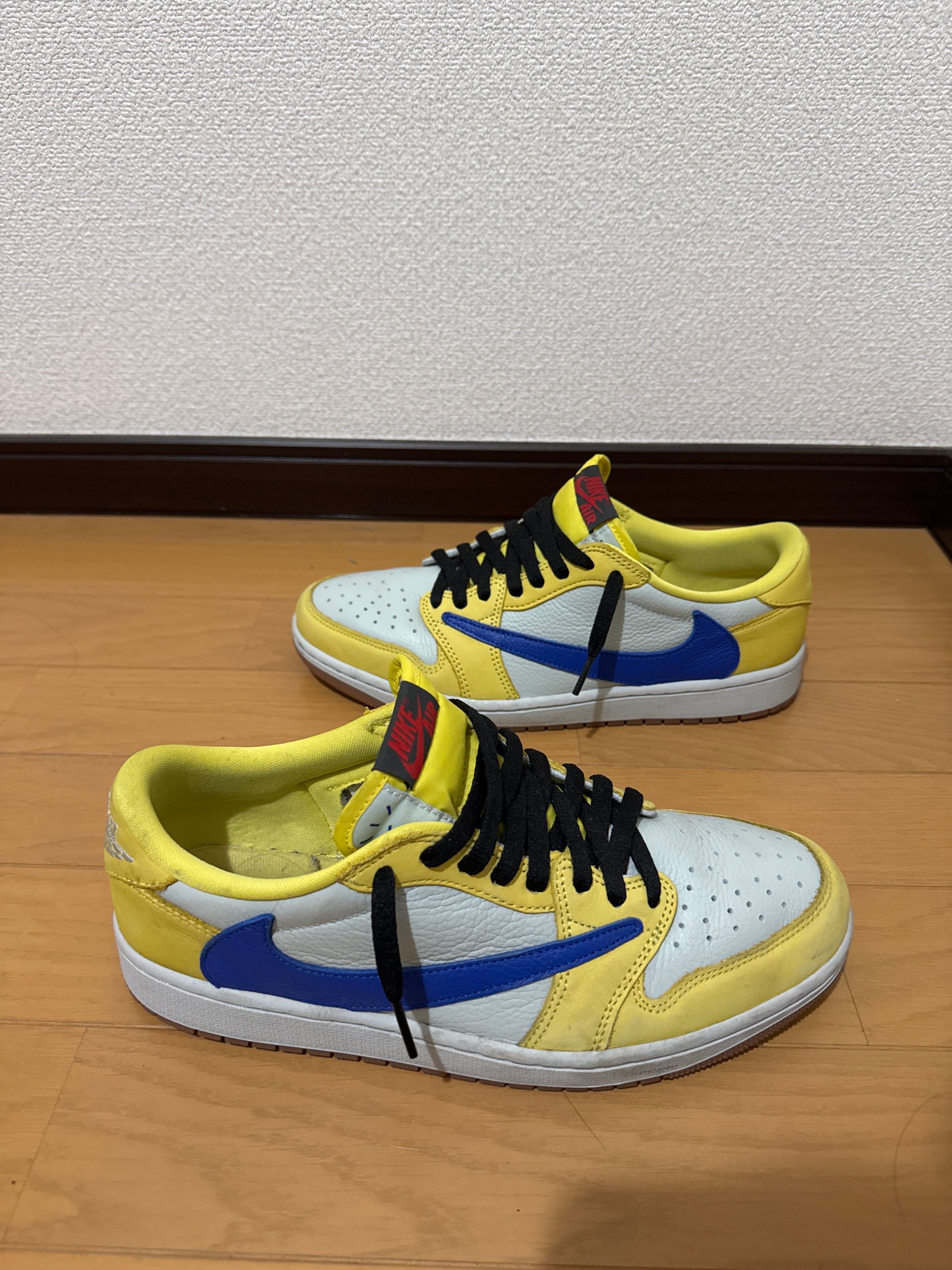 Travis Scott × Nike Women's Air Jordan 1 Retro Low OG "Canary"
