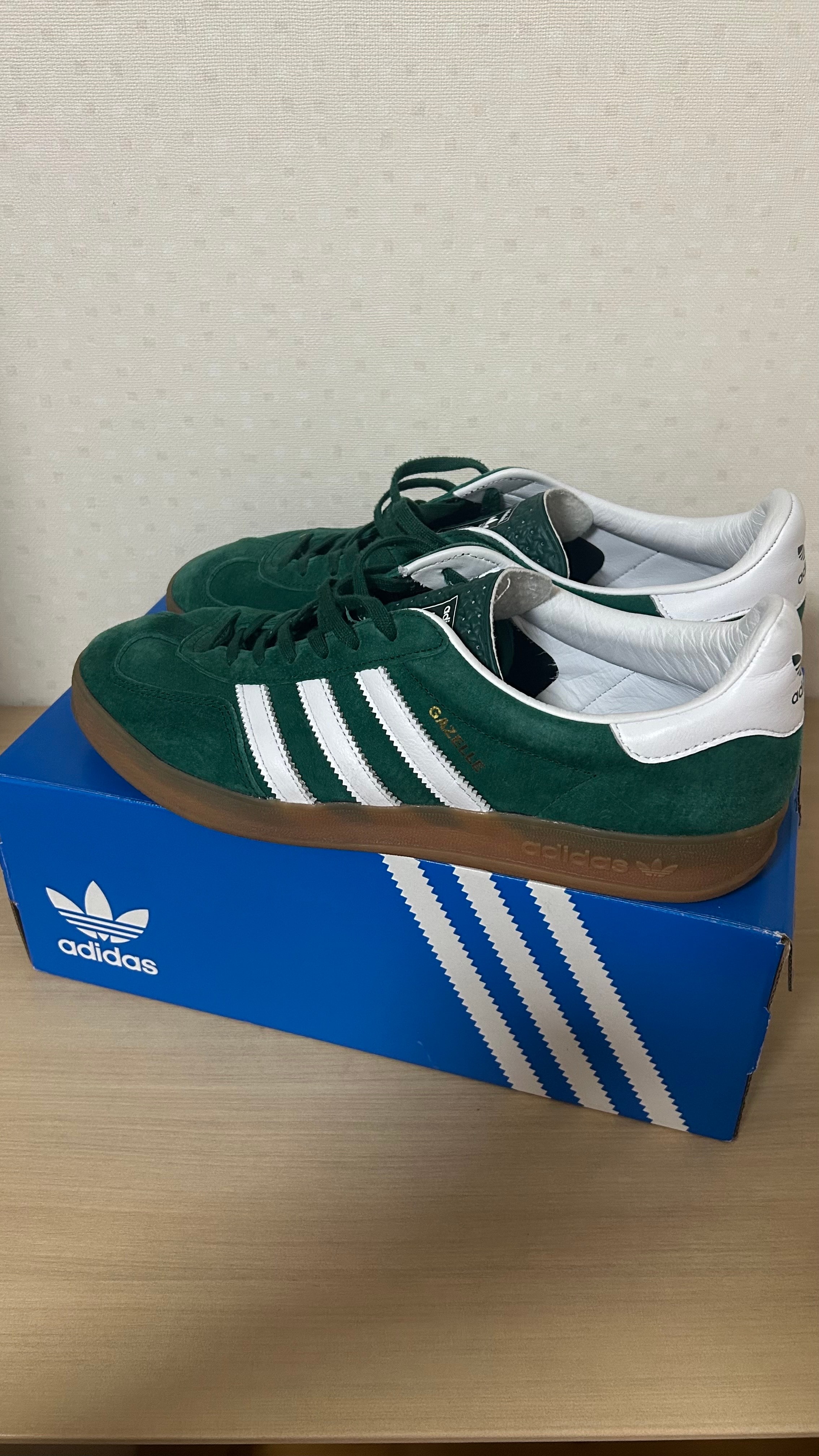 adidas Gazelle Indoor "College Green/Footwear White/Gum"