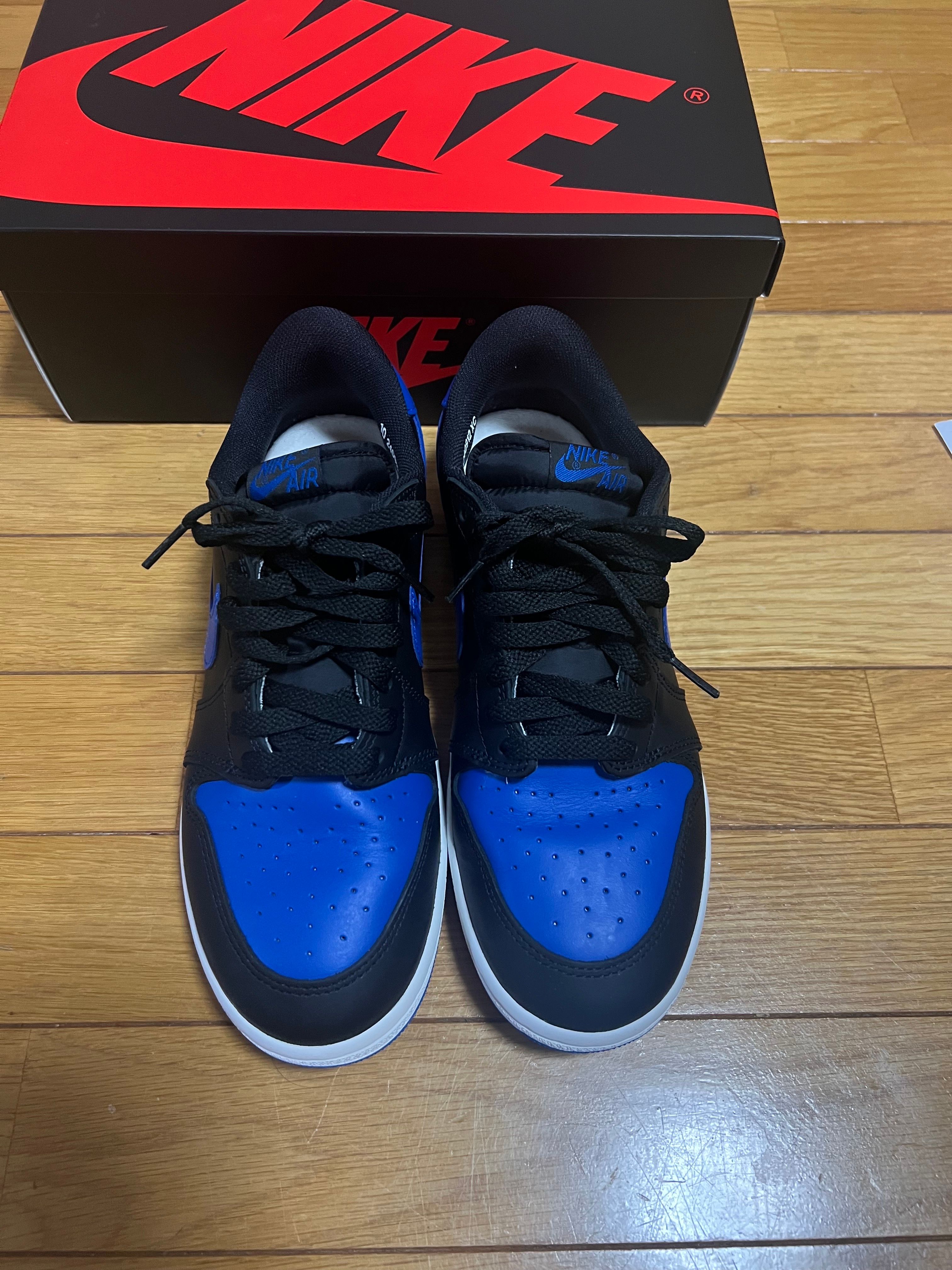 Nike Air Jordan 1 Low '85 "Black and Royal Blue"