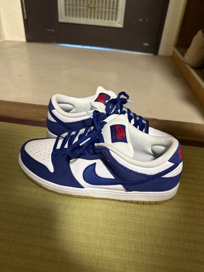 Nike SB Dunk Low "Los Angeles Dodgers/Deep Royal Blue"