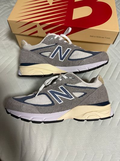 New Balance 990V4 "Gray/Slate Blue"