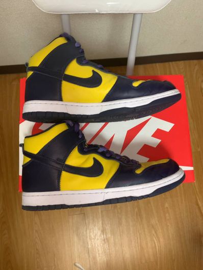 Nike Dunk High "Michigan"