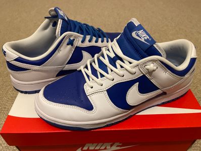 Nike Dunk Low Retro "Racer Blue and White"