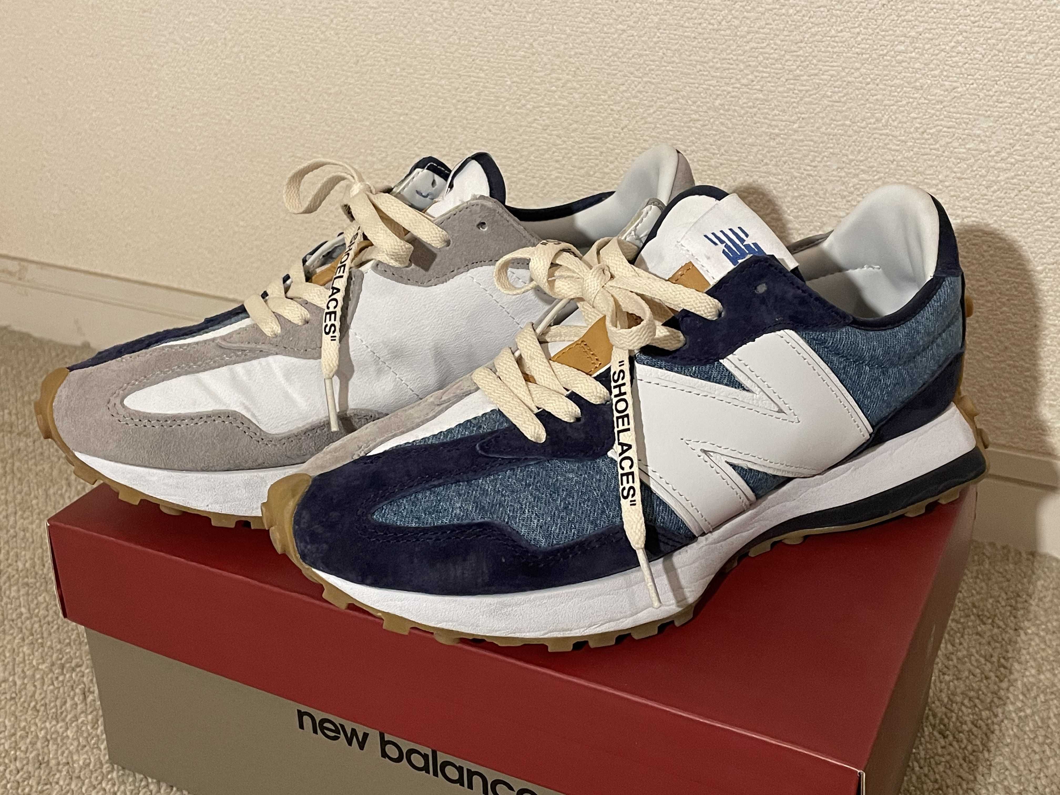 Levi's × New Balance 327 "Navy/White"