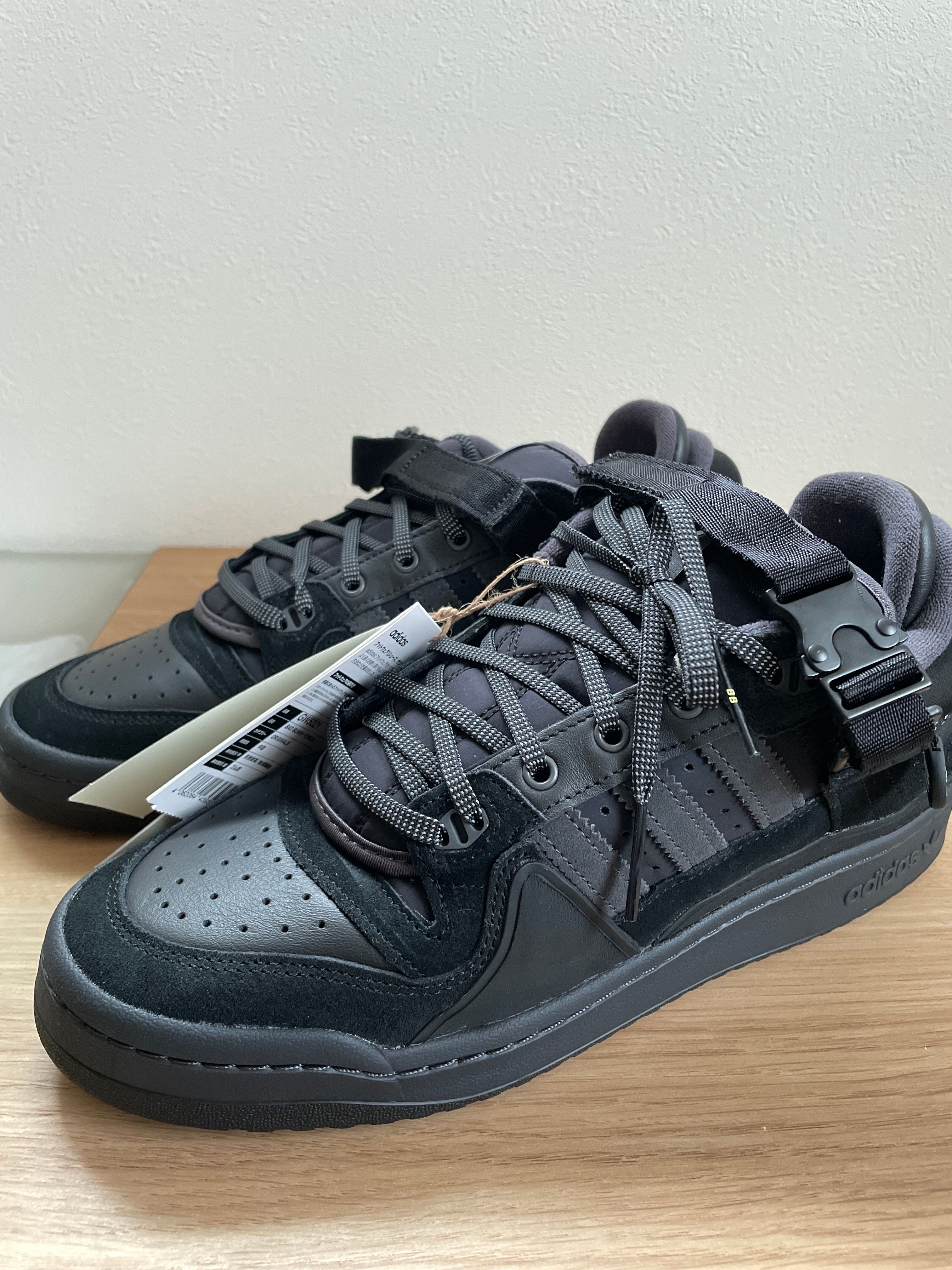Bad Bunny × adidas Forum 84 Low "Core Black"