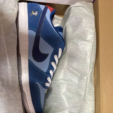 Why So Sad? × Nike SB Dunk Low "Coastal Blue/Speed Yellow-University Red"